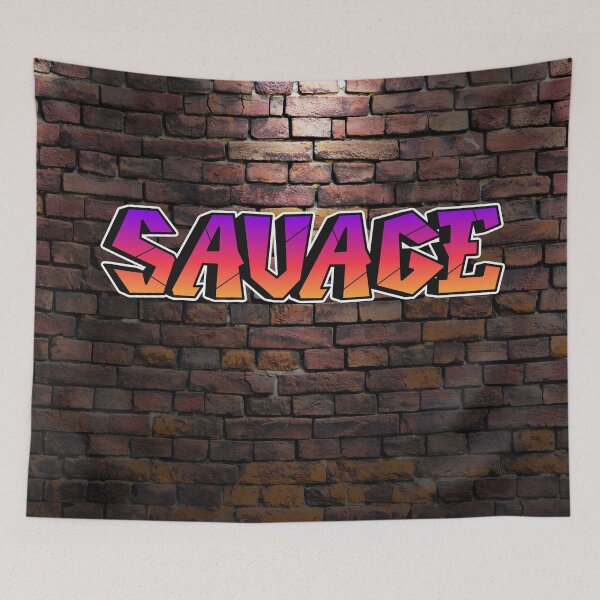 Item preview, Graffiti SAVAGE Text designed and sold by Mark Cannon.