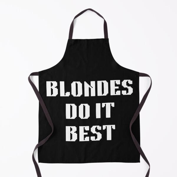 Item preview, Vintage Blondes Do it best White Bold Typography  designed and sold by garniturex.