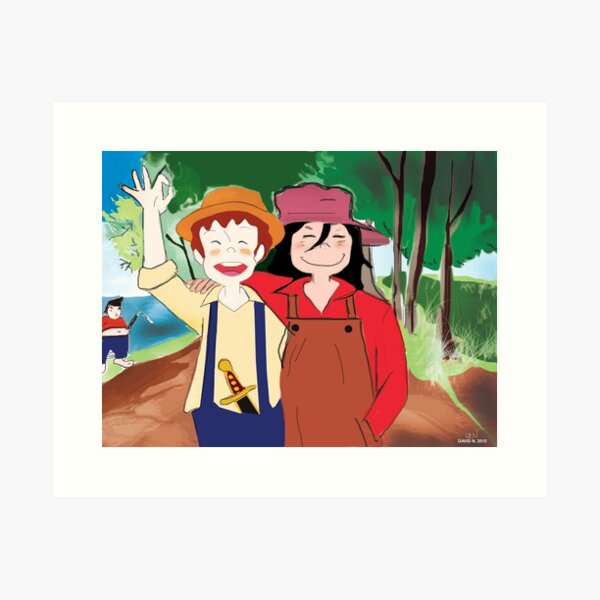 Item preview, Tom Sawyer and Huckleberry Finn designed and sold by Nornberg77.