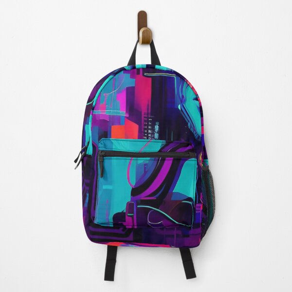 Item preview, Future neon retro cyberpunk designed and sold by CattlettArt.