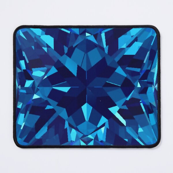 Item preview, Square Princess Cut Blue Topaz Gemstone designed and sold by Cbusch.