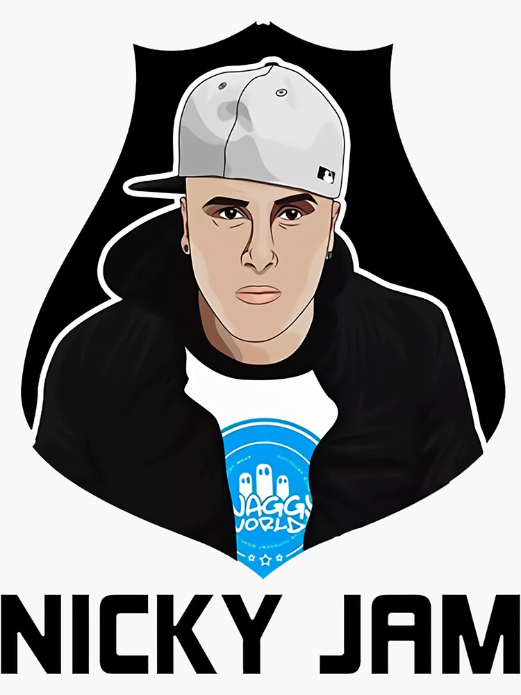 Nicky Jam Art Exclusive T-shirt by antonioon