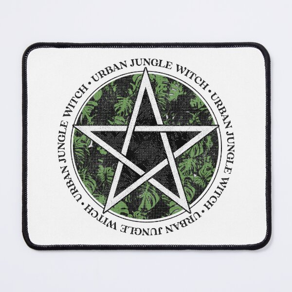 Item preview, Urban Jungle Witch | Colorful Artwork | Black Lettering designed and sold by VintagePlantJoy.