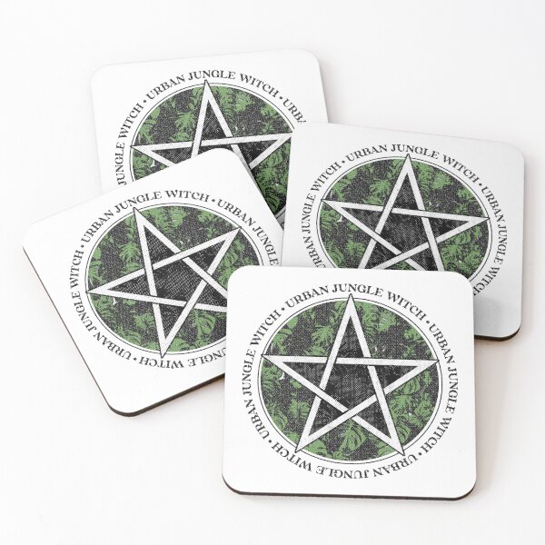 Item preview, Urban Jungle Witch | Colorful Artwork | Black Lettering  designed and sold by VintagePlantJoy.