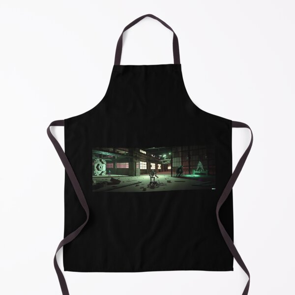 Item preview, Render 3D man making combat robot in abandoned building at night designed and sold by Drop Art.
