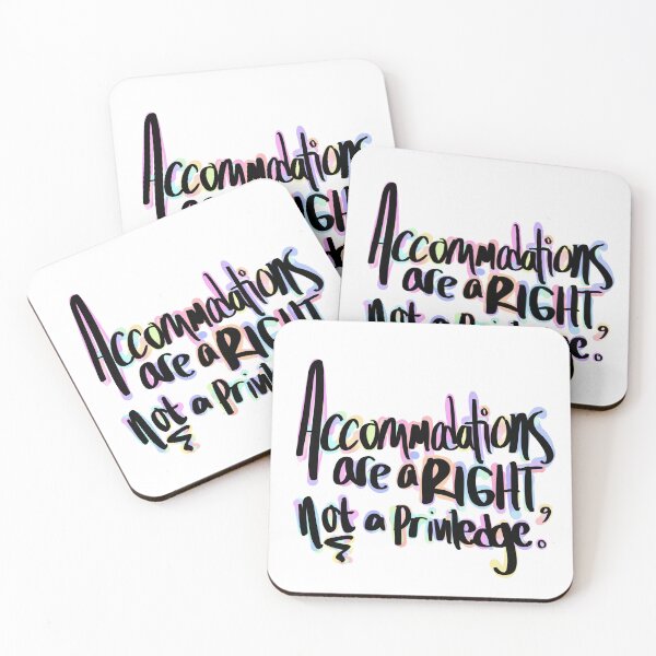 Item preview, Accommodations are a right designed and sold by tripthedarkness.