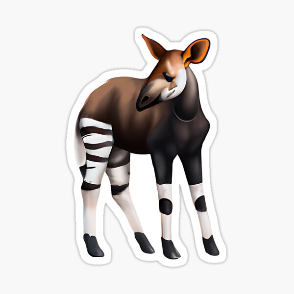 Okapi Gift I am an Okapi in Human Costume Bath Towel by Kanig Designs -  Pixels