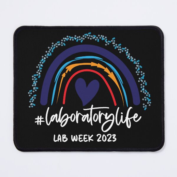 Item preview, Lab Week 2023, #laboratorylife, lab tech rainbow designed and sold by TroveLogic.