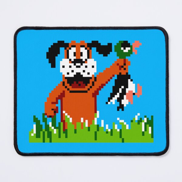 Item preview, Happy Dog Holding Single Duck from Duck Hunt Arcade Video Game designed and sold by BlueSkyTheory.