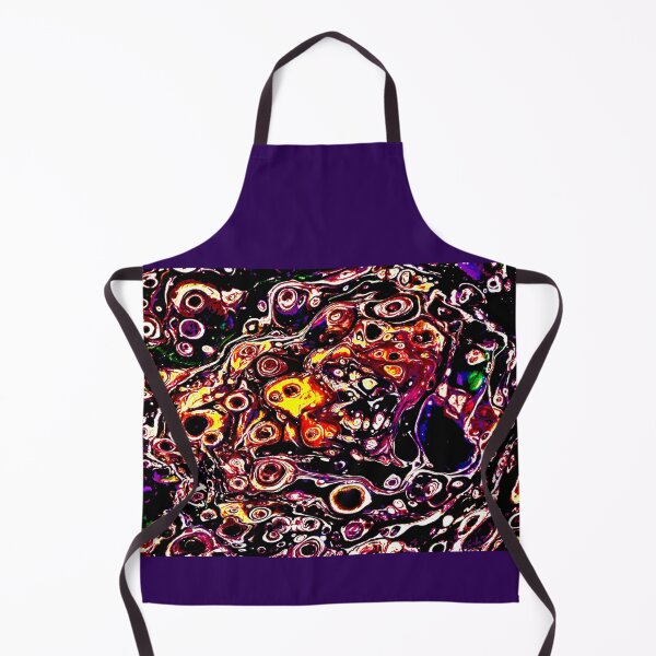 Item preview, Colorful space Abstract pour designed and sold by baksuart.