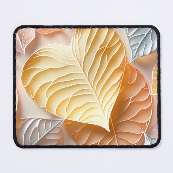 Item preview, Array of translucent fall leaves shaped as hearts - Valentines theme ! designed and sold by UmagineArts.