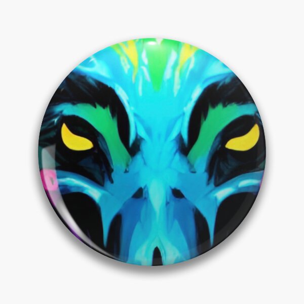 Item preview, PAINT SPLATTER BONE WOLF designed and sold by DEMENTOARTEM.