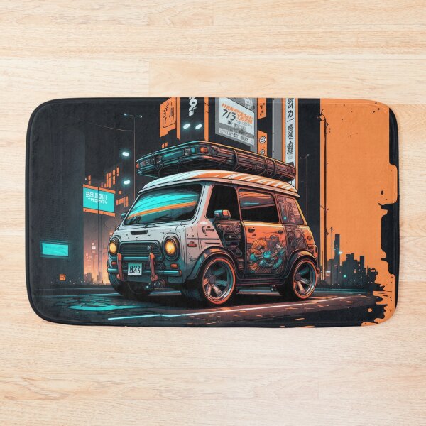 Item preview, Small Van in the Streets of Tokyo designed and sold by ultra-cool.