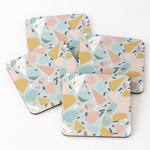 Item preview, Cute Minimalist Pastel Terrazzo Pattern designed and sold by Thread Bubbler.