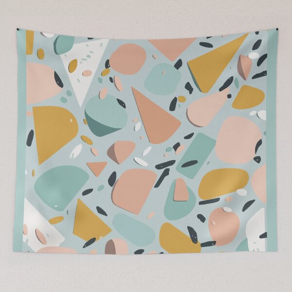 Item preview, Cute Minimalist Pastel Terrazzo Pattern designed and sold by Thread Bubbler.