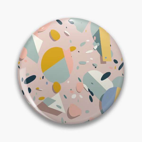 Item preview, Sweet Minimalist Abstract Pastel Terrazzo Pattern designed and sold by Thread Bubbler.