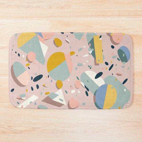 Item preview, Sweet Minimalist Abstract Pastel Terrazzo Pattern designed and sold by Thread Bubbler.