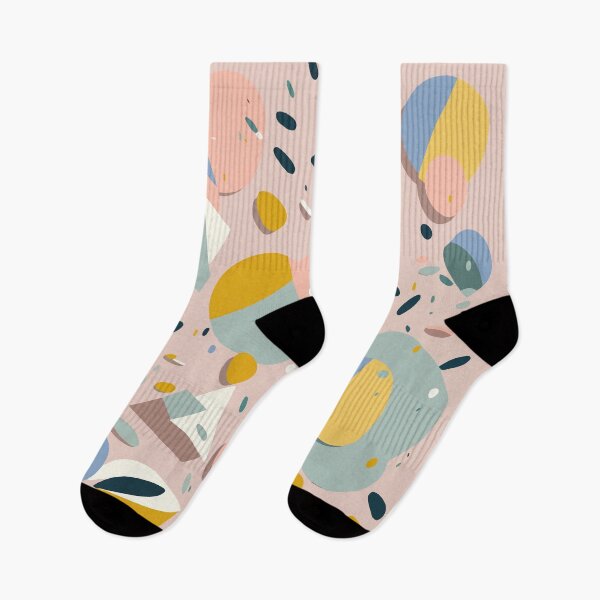 Item preview, Sweet Minimalist Abstract Pastel Terrazzo Pattern designed and sold by Thread Bubbler.