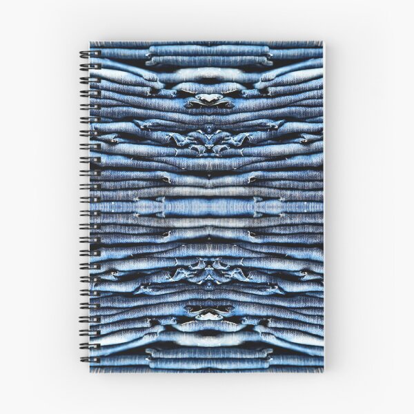 Item preview, Folded Pile of Acid Wash Stretch Denim designed and sold by weirdAffect.