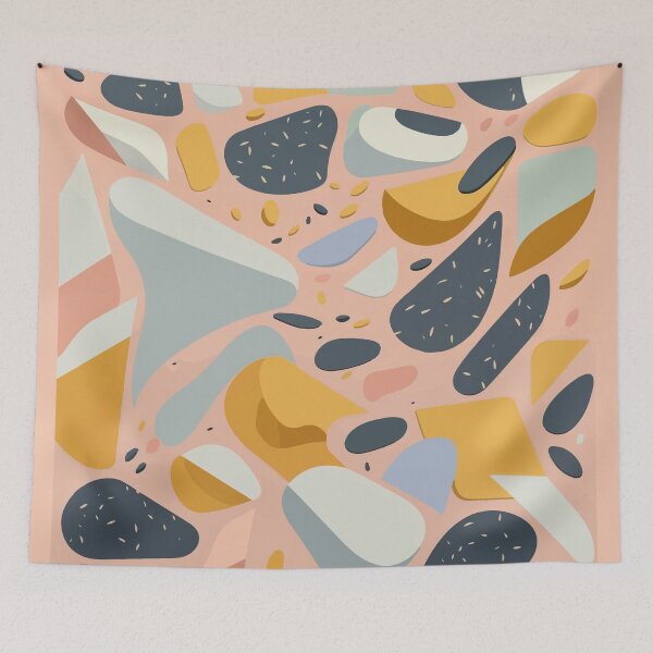 Item preview, Bold Minimalist Abstract Terrazzo Pattern designed and sold by Thread Bubbler.