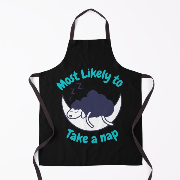 Item preview, Vintage Most Likely to take a nap typography with lamb illustration  designed and sold by garniturex.