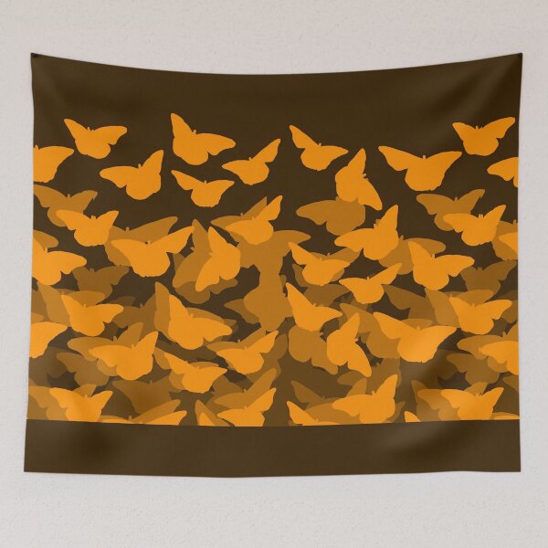 Item preview, Butterfly pattern- orange designed and sold by Skadi-Designs.