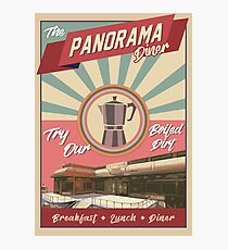Panorama Diner Photographic Print
