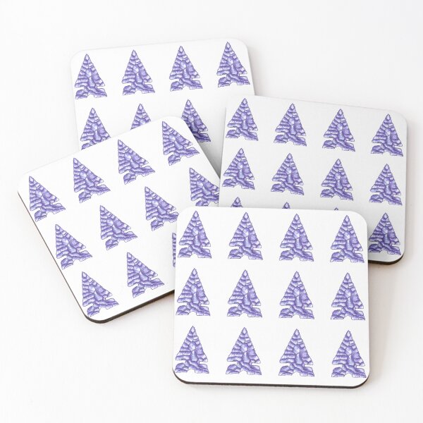 Item preview, Purple Watercolor Arrowhead designed and sold by Trowel-Tales.