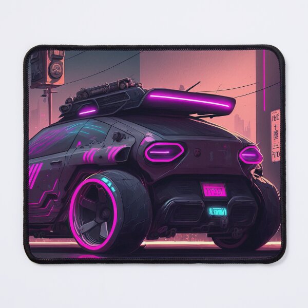 Item preview, Mini Electric Car Pink and Black in the Streets of Seoul designed and sold by ultra-cool.