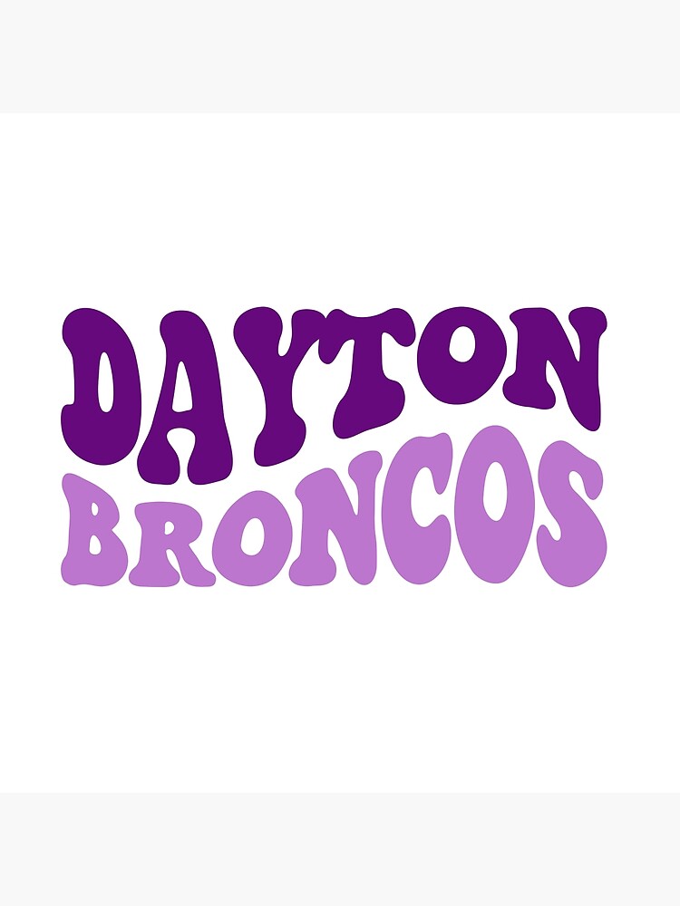 Dayton Broncos Shirt | Throw Pillow