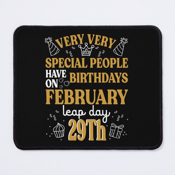Item preview, Leap day Birthday - Leap Year Birthday - February 02/29 designed and sold by Tetete.