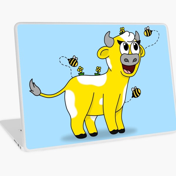 Minecraft Earth: Moobloom & Bees Portrait Laptop Skin for Sale by Flipwish