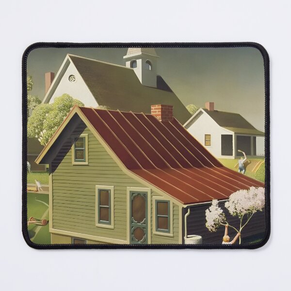 Item preview, Grant Wood Spring in the city designed and sold by TeeARTHY.