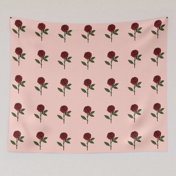 Artikelvorschau, Wunderbares rotes Rosen-Design entworfen und verkauft von Cullinan Art.