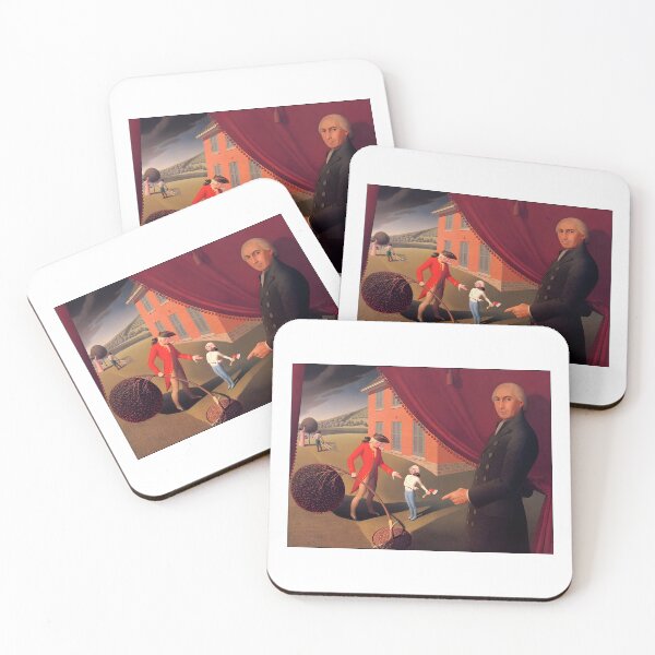 Item preview, Grant Wood Tale Of Parson Weems Grant Wood designed and sold by TeeARTHY.