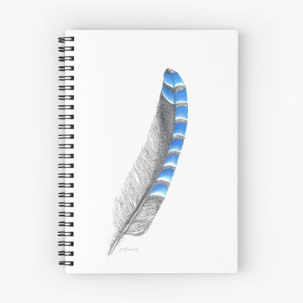 Item preview, Blue Jay Feather designed and sold by Jane M Lucas.