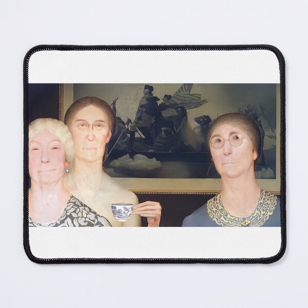 Item preview, Grant Wood Daughters of the revolution designed and sold by TeeARTHY.
