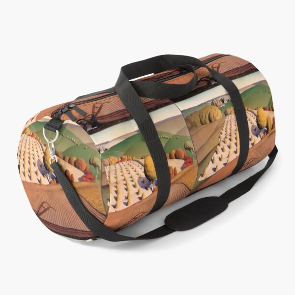 Item preview,  Grant Wood Autumn Plowed field designed and sold by TeeARTHY.