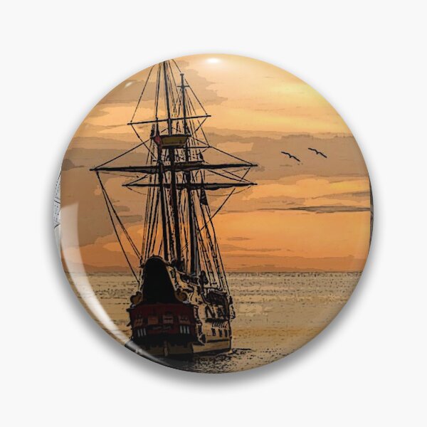 Item preview, The Ship - ZML Lenormand Card designed and sold by zenmierlove.