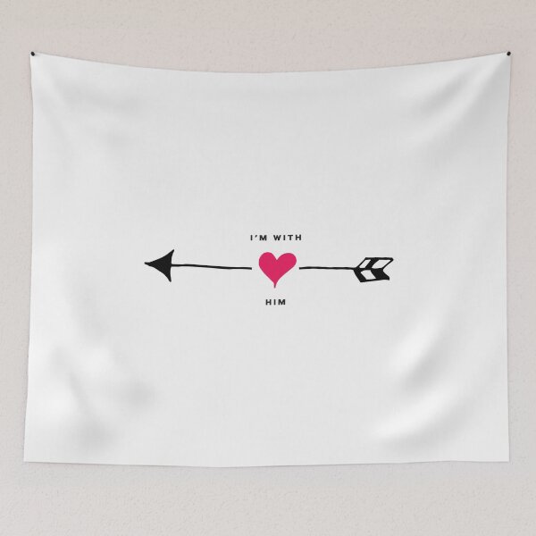 Item preview, I'm with Him designed and sold by MuggyandMo.
