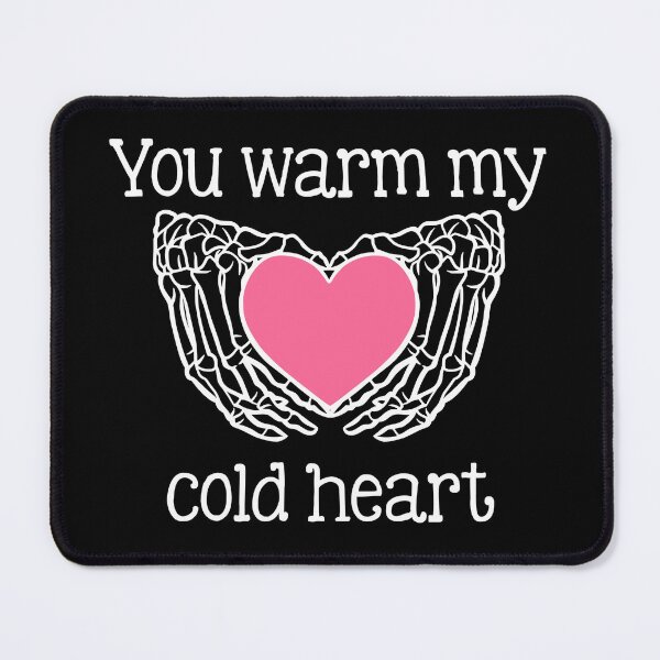 Item preview, You warm my cold heart | Funny Valentines tee designed and sold by Nfty-Planet01.