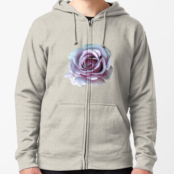 rose colored sweatshirt