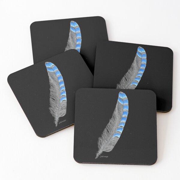 Item preview, Blue Jay Feather designed and sold by Jane M Lucas.