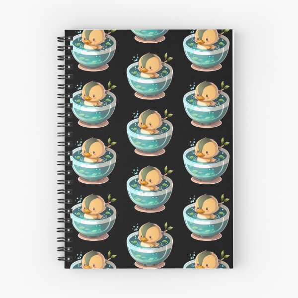 Artikelvorschau, Entensuppe-Aufkleber entworfen und verkauft von Cute Critters Stickers.