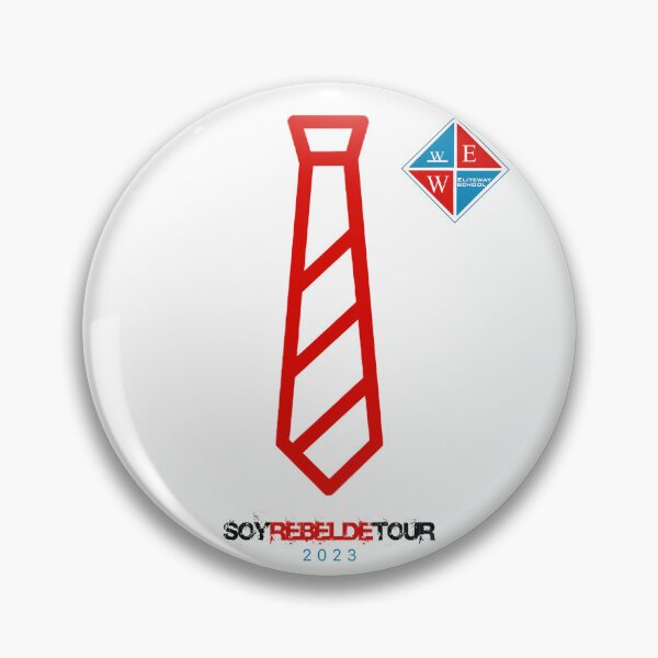 Item preview, SOY REBELDE TOUR CORBATA (Black letters) designed and sold by RAMZRAMZ.