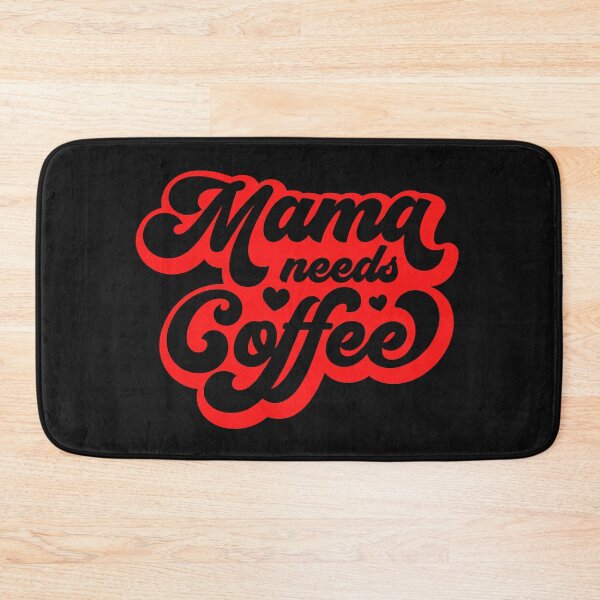 Item preview, Vintage Mama Needs Coffee Stylish Typography  designed and sold by garniturex.