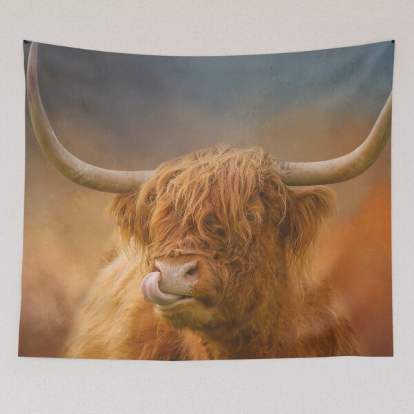 Item preview, Highland Bull 02 designed and sold by Elisabeth Lucas.