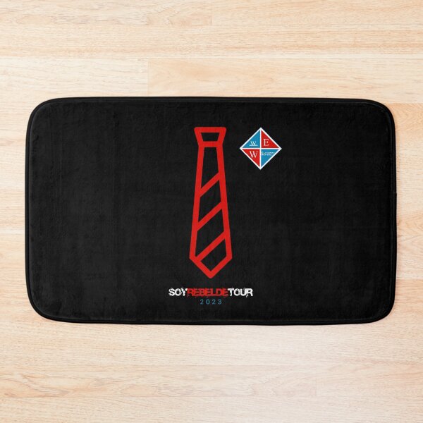 Item preview, SOY REBELDE TOUR CORBATA (White letters) designed and sold by RAMZRAMZ.
