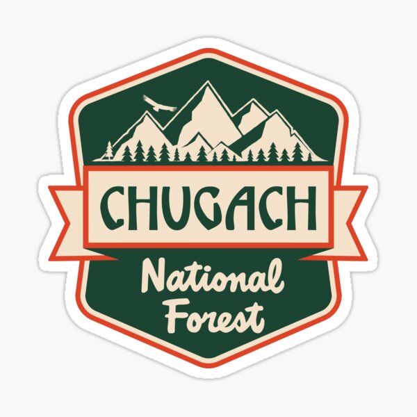 Chugach National Forest, Alaska Sticker