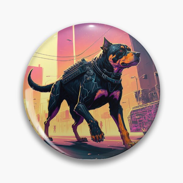Item preview, Cyberpunk Rotweiler Dog 01  designed and sold by motionbymarco.